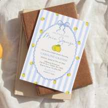 Elle a trouvé sa douche de mariage au citron Main