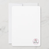Invitation Elle a trouvé sa douche de mariée Main Squeeze (Dos)