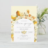 Invitation Elle a trouvé sa douche de nuptiale (Debout devant)