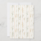 Invitation Elle a trouvé sa douche nuptiale à abeilles miel (Dos)