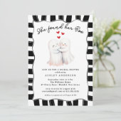 Invitation Elle A Trouvé Sa Fête des mariées De Boo (Debout devant)