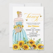 Invitation Elle A Trouvé Sa Fête des mariées De Code QR Honey (Devant)