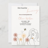 Invitation Elle a trouvé sa Fête des mariées de miel (Devant)