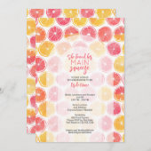 Invitation Elle A Trouvé Sa Fête des mariées De Squeeze (Devant / Derrière)