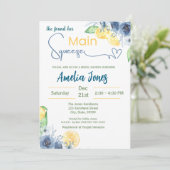 Invitation Elle A Trouvé Sa Fête des mariées De Squeeze (Debout devant)