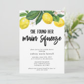 Invitation Elle A Trouvé Sa Fête des mariées De Squeeze (Debout devant)