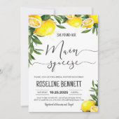 Invitation Elle A Trouvé Sa Fête des mariées De Squeeze (Devant)