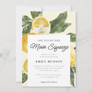 Invitation Elle A Trouvé Sa Fête des mariées De Squeeze
