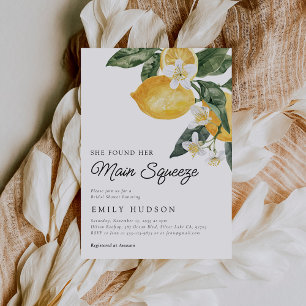 Invitation Elle A Trouvé Sa Fête des mariées De Squeeze