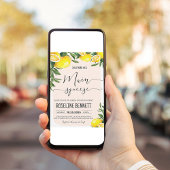 Invitation Elle A Trouvé Sa Fête des mariées De Squeeze