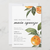 Invitation Elle A Trouvé Sa Fête des mariées De Squeeze (Devant)