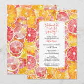 Invitation Elle A Trouvé Sa Fête des mariées De Squeeze (Devant / Derrière)