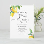 Invitation Elle A Trouvé Sa Fête des mariées De Squeeze (Debout devant)