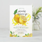 Invitation Elle A Trouvé Sa Fête des mariées De Squeeze (Debout devant)