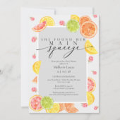 Invitation Elle A Trouvé Sa Fête des mariées De Squeeze Princ (Devant)