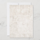 Invitation Elle A Trouvé Sa Fête des mariées D'Halloween Flor (Dos)