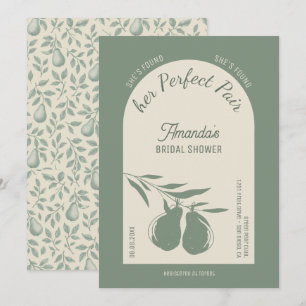 Invitation Elle a trouvé sa Fête des mariées parfaite