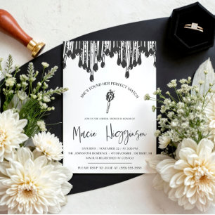 Invitation Elle a trouvé sa Fête des mariées parfaite