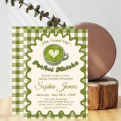 Invitation Elle A Trouvé Sa Fête des mariées Parfaite De Matc