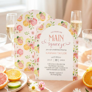 Invitation Elle A Trouvé Sa Fête des mariées Principale De Ci