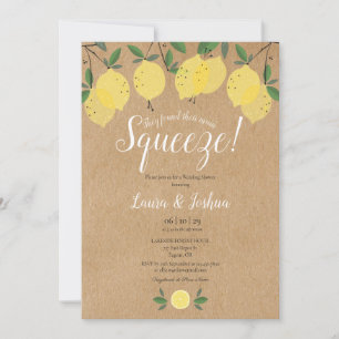 Invitation Elle a trouvé sa grande love Lemon Mariage Shower