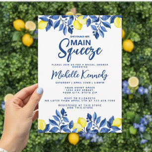 Invitation Elle a trouvé sa grande réception de mariage