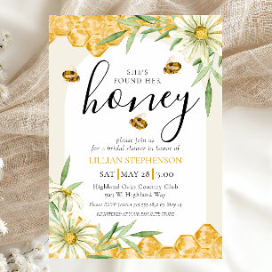 Invitation Elle a Trouvé Sa Lune de Miel Arch Daisy Bee Enter