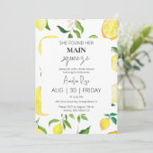 Invitation elle a trouvé sa principale douche de nuptiale (Debout devant)