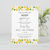 Invitation elle a trouvé sa principale douche de nuptiale (Debout devant)