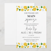 Invitation elle a trouvé sa principale douche de nuptiale (Devant / Derrière)