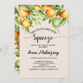 Invitation elle a trouvé sa principale douche de nuptiale sur (Devant / Derrière)