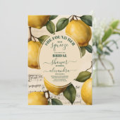 Invitation Elle A Trouvé Sa Principale Fête des mariées De Ci (Debout devant)