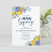 Invitation Elle A Trouvé Sa Principale Fête des mariées De Ci (Debout devant)