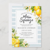 Invitation Elle A Trouvé Sa Principale Fête des mariées De Ci (Devant)