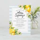 Invitation Elle A Trouvé Sa Principale Fête des mariées De Ci (Debout devant)