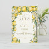 Invitation Elle A Trouvé Sa Principale Fête des mariées De Ci (Debout devant)