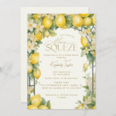 Invitation Elle A Trouvé Sa Principale Fête des mariées De Ci (Devant / Derrière)