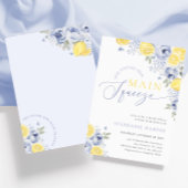 Invitation Elle A Trouvé Sa Principale Fête des mariées De Ci