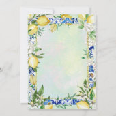 Invitation Elle A Trouvé Sa Principale Fête des mariées De Ci (Dos)