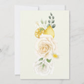 Invitation Elle A Trouvé Sa Principale Squeeze Élégante Fête (Dos)