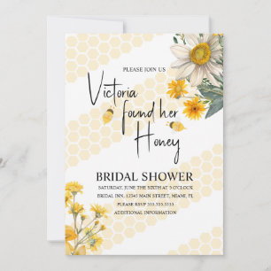 Invitation Elle a trouvé sa ruche de mariage Baby Shower