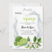 Invitation Elle a trouvé sa Squeeze | Fête des mariées Citrus (Devant)