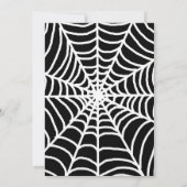 Invitation Elle A Trouvé Son Boo Black Halloween Fête des mar (Dos)