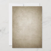 Invitation Elle A Trouvé Son Boo Rustique Fête des mariées Ha (Dos)