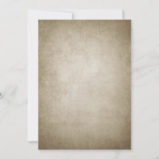 Invitation Elle A Trouvé Son Boo Rustique Fête des mariées Ha (Dos)