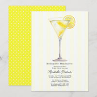 Elle a trouvé son cocktail Lemon Martini pour l'en