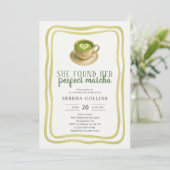 Invitation Elle A Trouvé Son Invitat Parfait Fête des mariées (Debout devant)