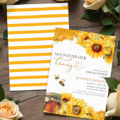 Invitation Elle A Trouvé Son Miel | Fête des mariées tourneso