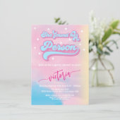 Invitation Elle a trouvé son Person Pop Star Disco Party (Debout devant)