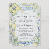 Invitation Elle A Trouvé Son Principal Brunch De Mariage De C (Devant / Derrière)